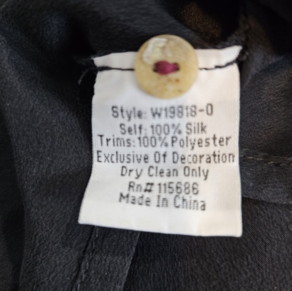 Johnny Was, Jyll Silk Embroidery Blouse - Picture 7 of 14